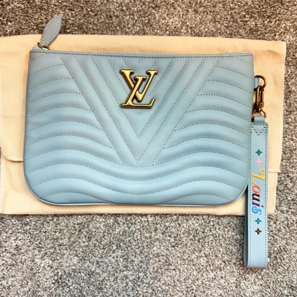 AUTHENTIC NEW WAVE ZIPPED LV POCHETTE - Picture 2 of 11